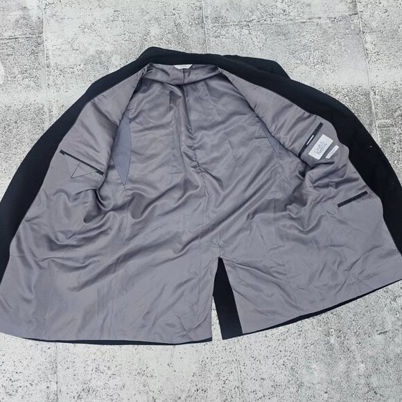 Croft & Barrow Men Blazer Black Classic Fit Sport Coat 2 Button Jacket Size 42L - Picture 6 of 8